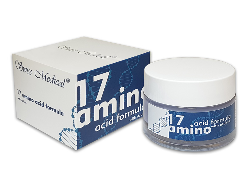 Krem 17 amino acid formula with azulene