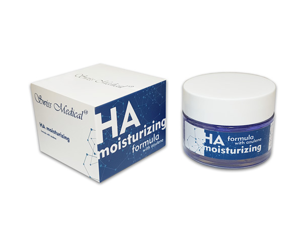 HA moisturizing formula with azulene