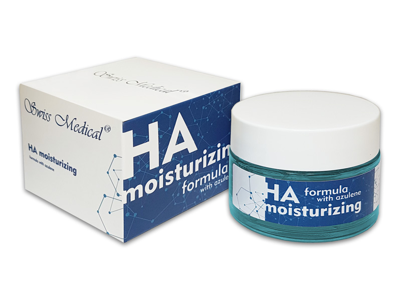 HA moisturizing formula with azulene